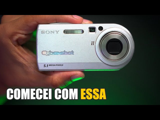 Minha Primeira Câmera - Review Sony Cybershot DSC-P100 [LEIA A