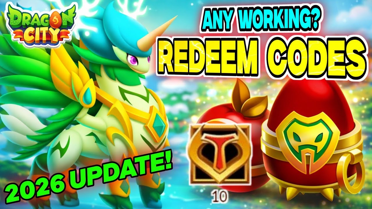 DRAGON CITY Redeem Codes 2026: Explained Everything | Dragon City Gameplay Tips