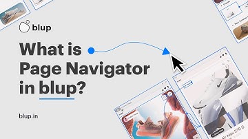 What is Page Navigator in Blup? (Blup - Unseen🙈)