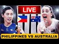 Live now philippines vs australia avc challenge cup volleyball 2024 live today