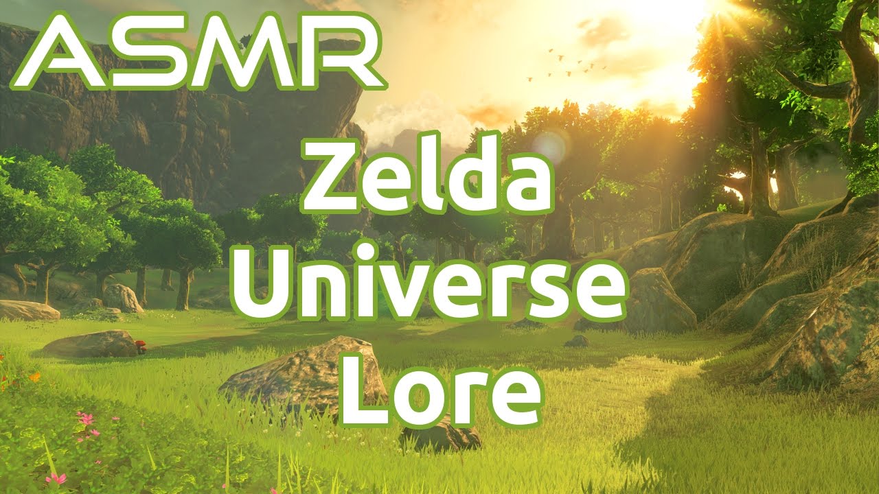 ASMR | Zelda Universe Lore - Part 1 | Playing Breath Of The Wild - Wii u | Ear to Ear Whisper