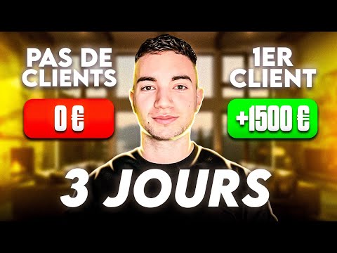 Signez votre premier client SMMA dans 72H (Méthode Garantie)