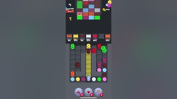 Knit Out Level 494 SOLUTION😌 Watch this step-by-step guide through the level. #walkthrough #knitout