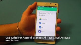 Unclouded For Android: Manage All Your Cloud Accounts screenshot 2