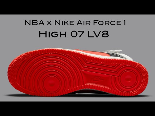 NIKE AIR FORCE 1 HIGH '07 LV8 NBA 75th ANNIVERSARY CHILE