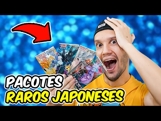 ABRI 100 PACOTES boosters, MUITAS CARTAS RARAS, LUCARIO SHINY! Pokemon TCG  100 PACKS CAPITÃO HUNTER 