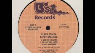 No Woman No - Black Stalin chords