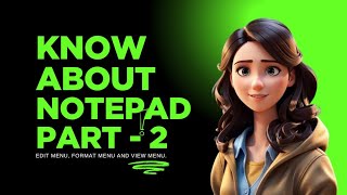 Notepad Part 2 || Notepad In Odia || Notepad Tutorial Video #notepadtricks #notepad