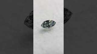 タイプ2B　天然ブルーダイヤ　マーキスカット0.12Ct　Fancy　Light Blue　Giaの鑑定書付き　宝石工房ヴァンモア