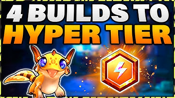 TOP 4 BUILDS TO CLIMB in TFT Hyper Roll 8.5