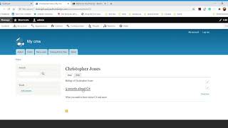 Using Drupal to create a data-driven website