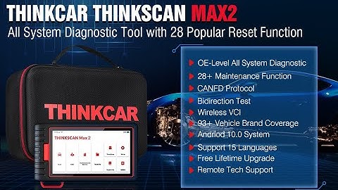 Thinkscan Max2 Bi-Directional Control Diagnostic Scan Tool