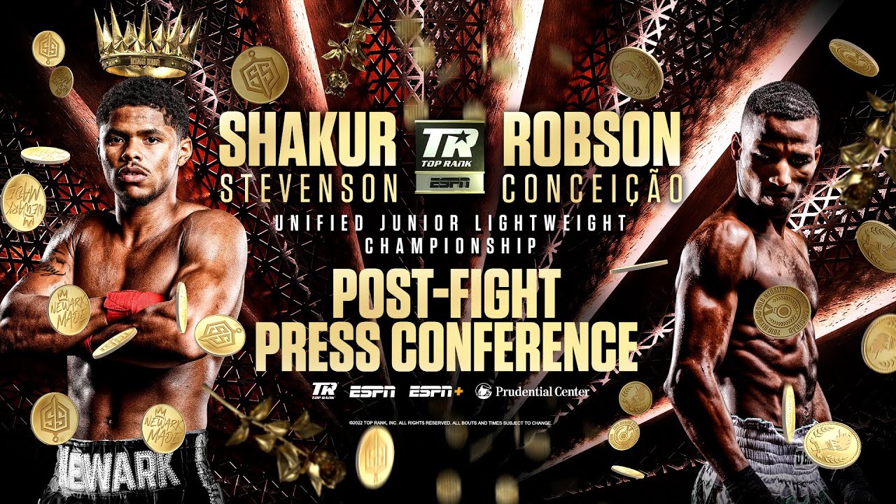 Shakur Stevenson vs Robson Conceicao POST-FIGHT PRESS CONFERENCE