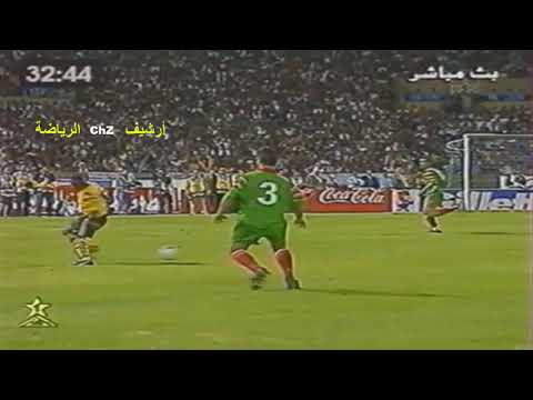 المغرب 1 0 غانا تصفيات مونديال 1998 هدف رغيب