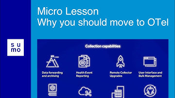 Micro Lesson: Why you should move to OTel