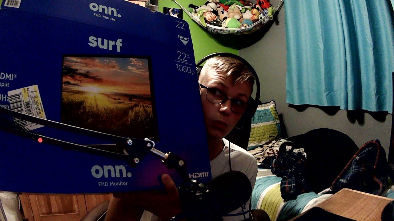 Unboxxing new monitor! Surft onn  FHD 1080p 60hz