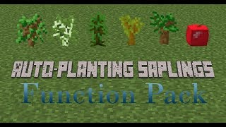 AutoPlanting Function Pack ll Minecraft Addon Pack