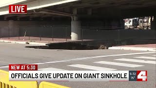 Update: section of I-44 to remain closed for ‘extended period’ due to sinkhole