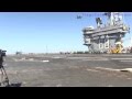 ✅ Veja um Caça F35 pousando em um porta aviões - Avião a jato  - USS Nimitz (CVN 68)