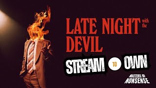 Is LATE NIGHT WITH THE DEVIL (2023) a Must Own in Your Blu Ray Collection?