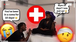 CONVINCING MY GIRLFRIEND SHE WAS IN A COMA PRANK!*She Cried*
