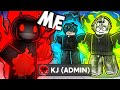 Trolling toxic players with an admin kj moveset roblox the strongest battlegrounds