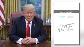 President Trump Hears 'Covfefe' in Yanny/Laurel Debate screenshot 5