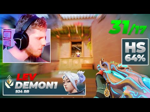 LEV Demon1 is BACK! | Insane Ranked Valorant Jett Ascent VOD