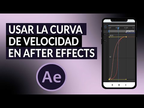 ¿Cómo usar la curva de velocidad para las animaciones en AFTER EFFECTS?