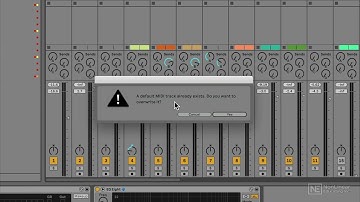 Ableton Live 404 : Advanced Ableton Live Hacks - Default Tracks