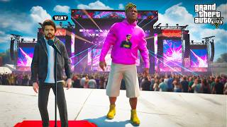 GTA 5: Franklin & Shinchan First Time Meet Thalapathy Vijay In Gta 5
