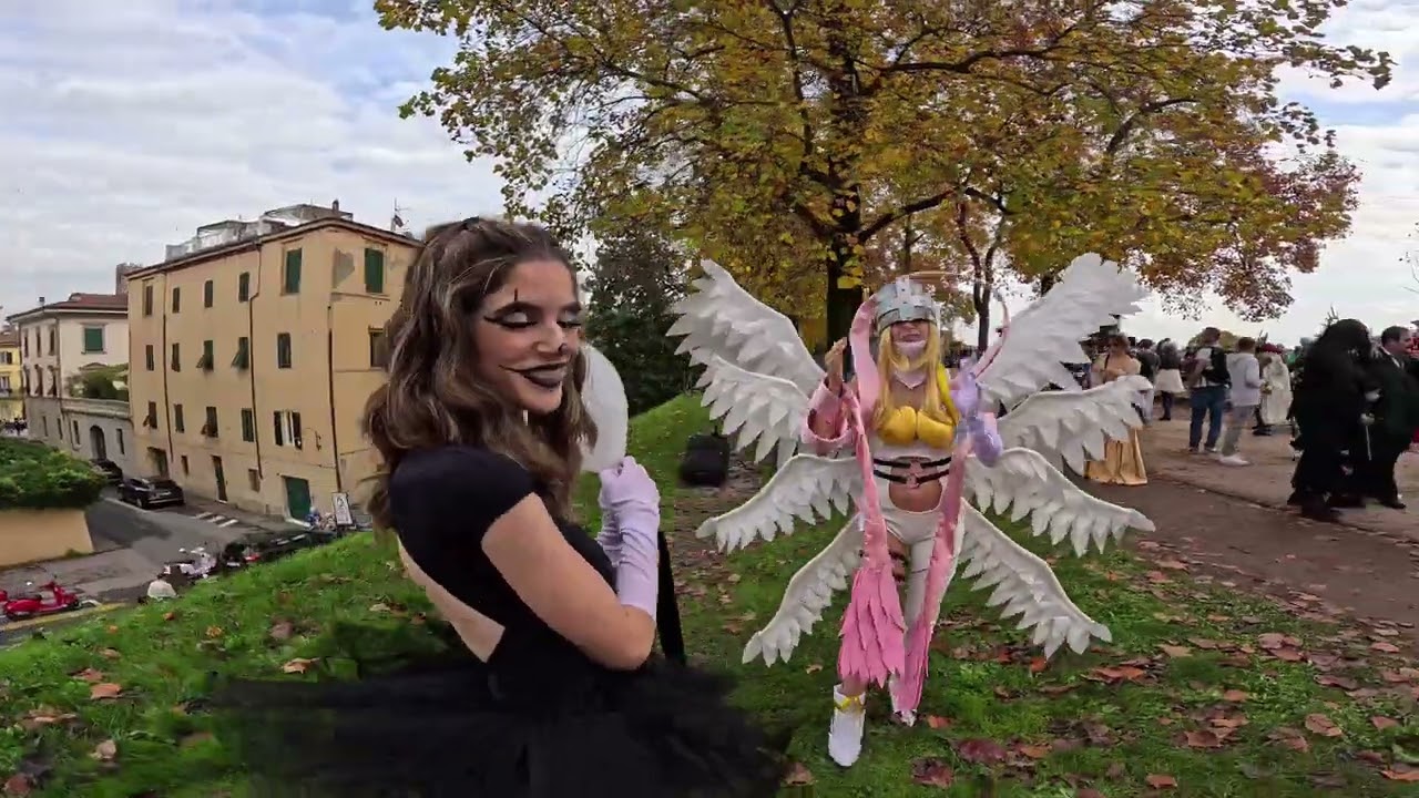 Lucca Comics  con GoPro Hero  13 e Insta 360 x4 2025