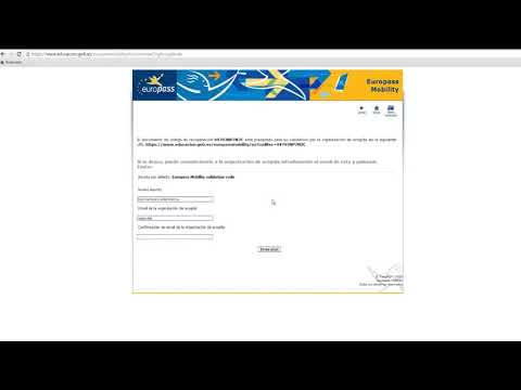 EUROPASS VIDEO TUTORIAL: MOBILITY DOCUMENT (EN)