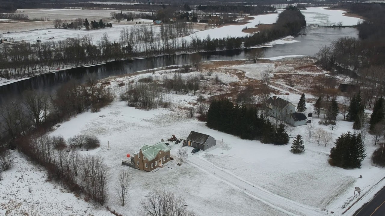 Burritts Rapids Aerial View YouTube