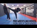 PRO Wrestling Moves For Self Defense 🤣
