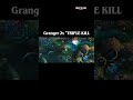 Granger Went Crazy… Triple Kill x2 💀🔥🥶🙌 #mobilelegends