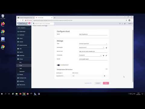 Technical Demo: Creating a Commvault Cloud Library and DP Plan