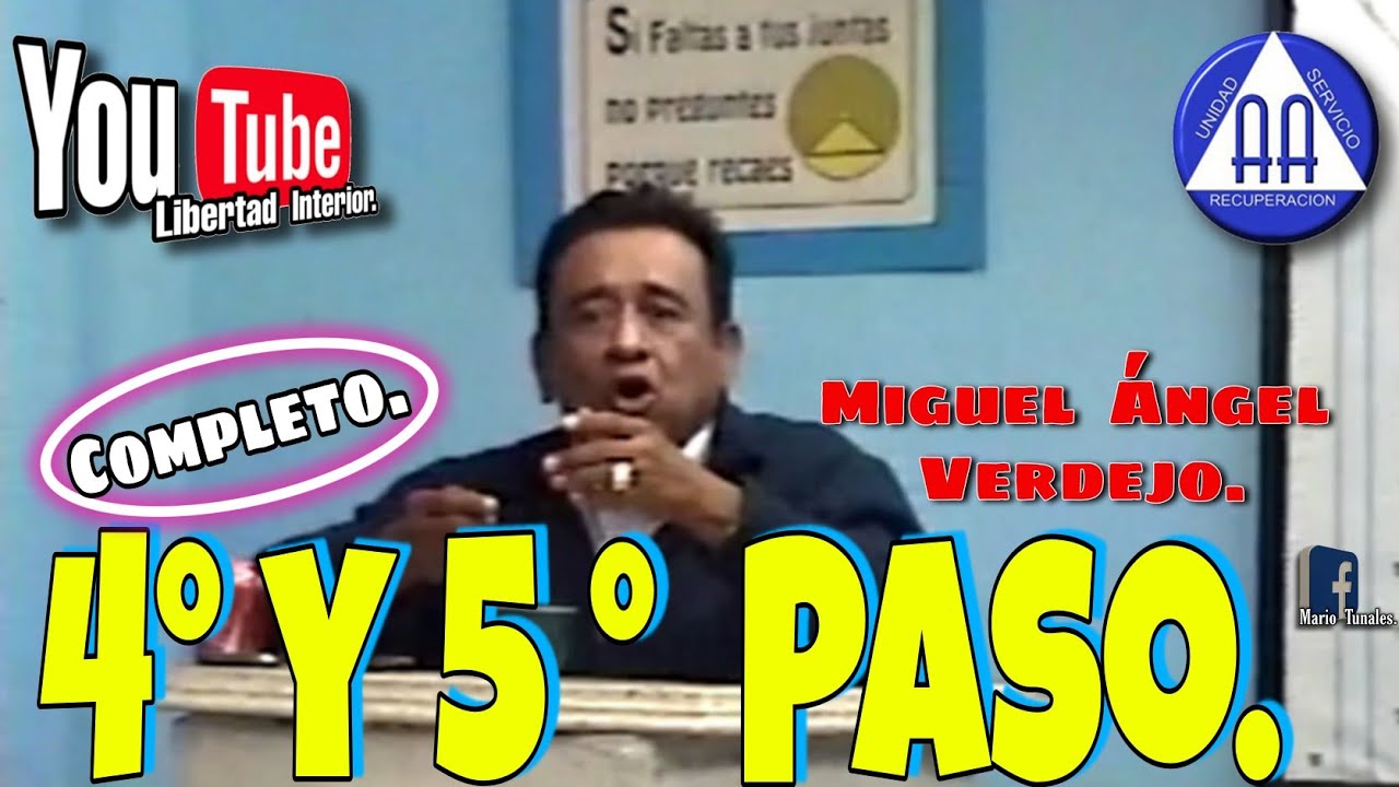 CÓMO HACÍA SU 4° Y 5 ° PASO EL PADRINO //MIGUEL ÁNGEL VERDEJO//. 