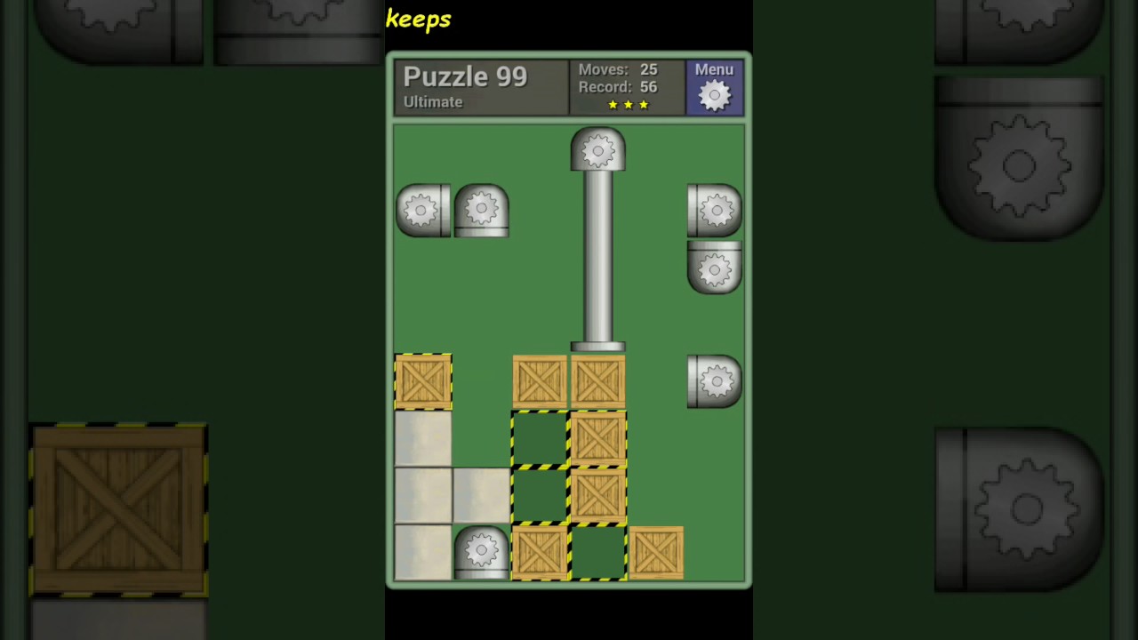 Pushing Machine (Ultimate) Level Puzzle 99 - Perfect Solution