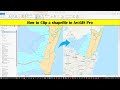 How to Clip a shapefile in ArcGIS Pro