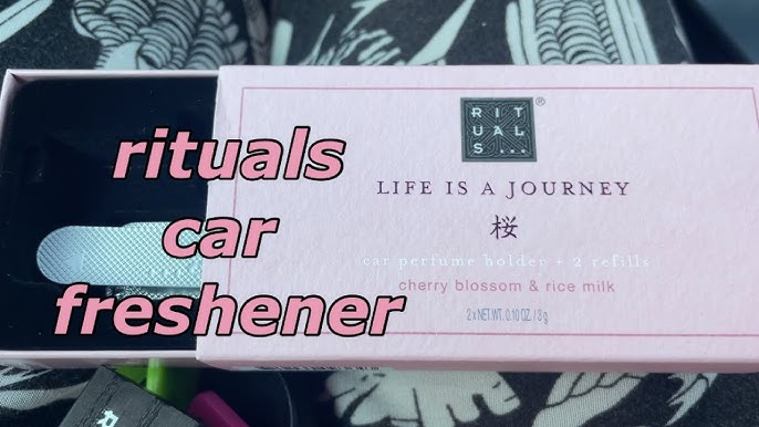 HOW TO USE YOUR RITUALS CAR PERFUME, RITUALS UNBOXING