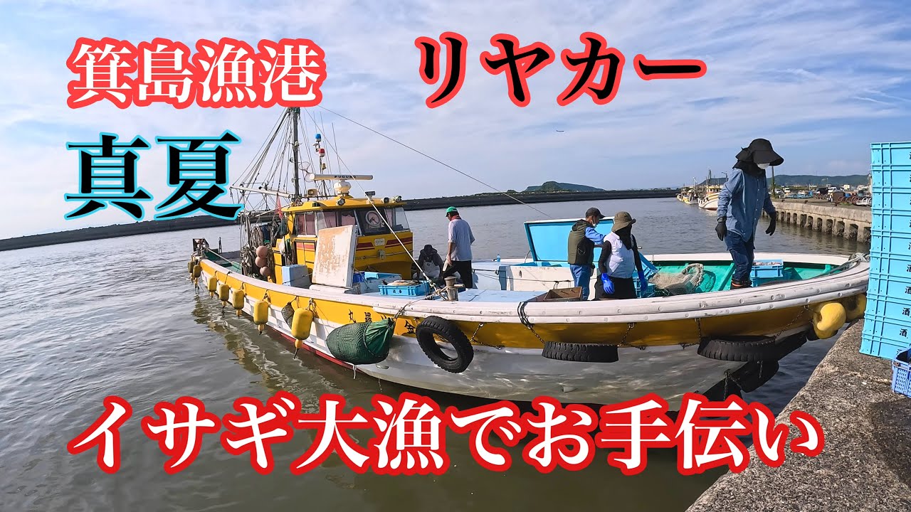 イサギ名人【底引き漁師】金比羅丸兄弟船‼️和歌山県箕島漁港