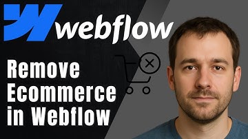 Webflow: How to Remove Ecommerce Features (Cart, Checkout & Products)