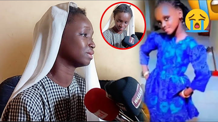 La sœur de Diarry Sow traumatisée après la mort de Diarry "naniouma wone sama soeur une dernière .."