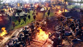 Can GERMAN ARMY Hold City VS 5,000 RUSSIAN CHARGE?! - Gates of Hell: WW2 Mod