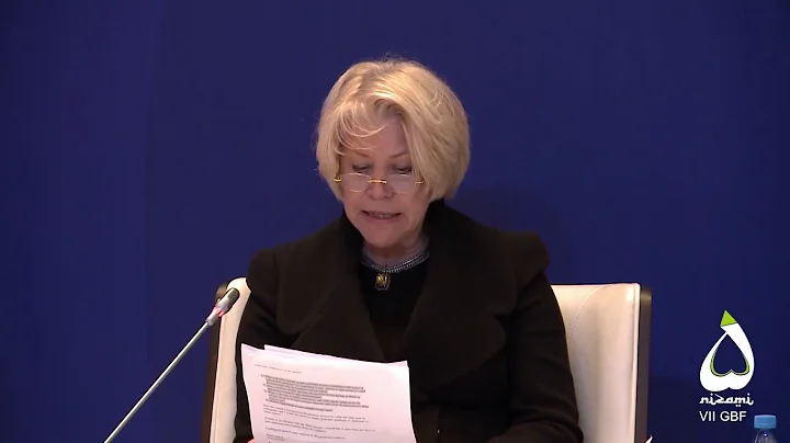 Sally Painter at the 2019 VII Global Baku Forum