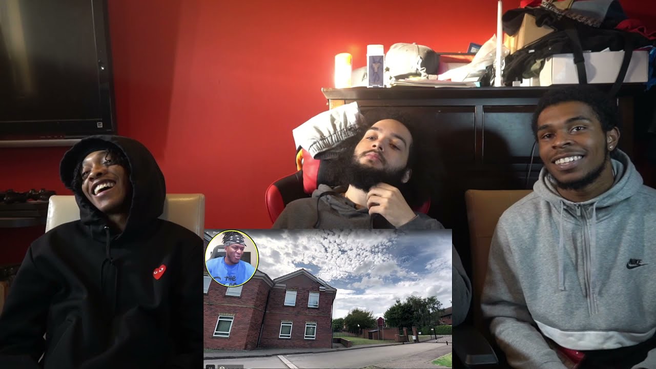 WENT BACK TO HIS ENDS 🏡😂 | AMERICANS REACT TO KSI VISITING MY HOMETOWN (GOOGLE MAPS)