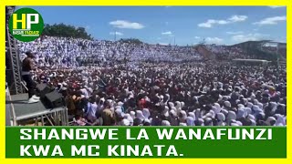SHANGWE LA WANAFUNZI KWA MC KINATA  MTWARA