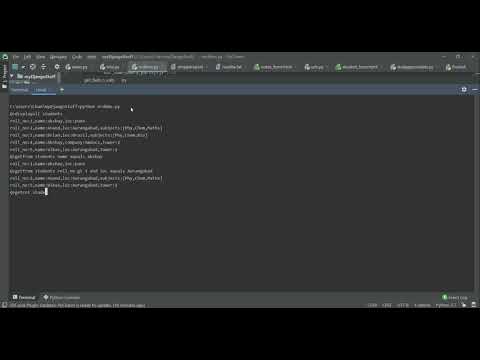 Non Relational Database Management System in Python