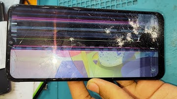Samsung Galaxy A02 Broken Phone Repair - LCD Screen Replacement